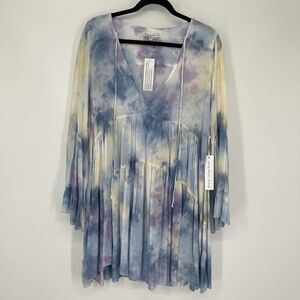 Young Broke Fabulous Rosa Boho Dress